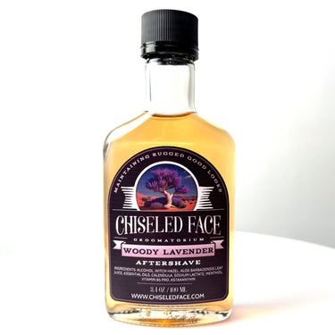 Woody Lavender - Aftershave Splash - Chiseled Face